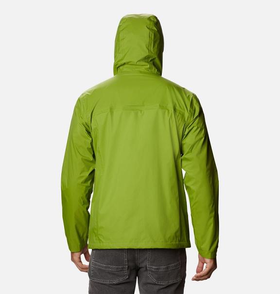 Columbia Watertigh Rain Jacket Green For Men's NZ26038 New Zealand